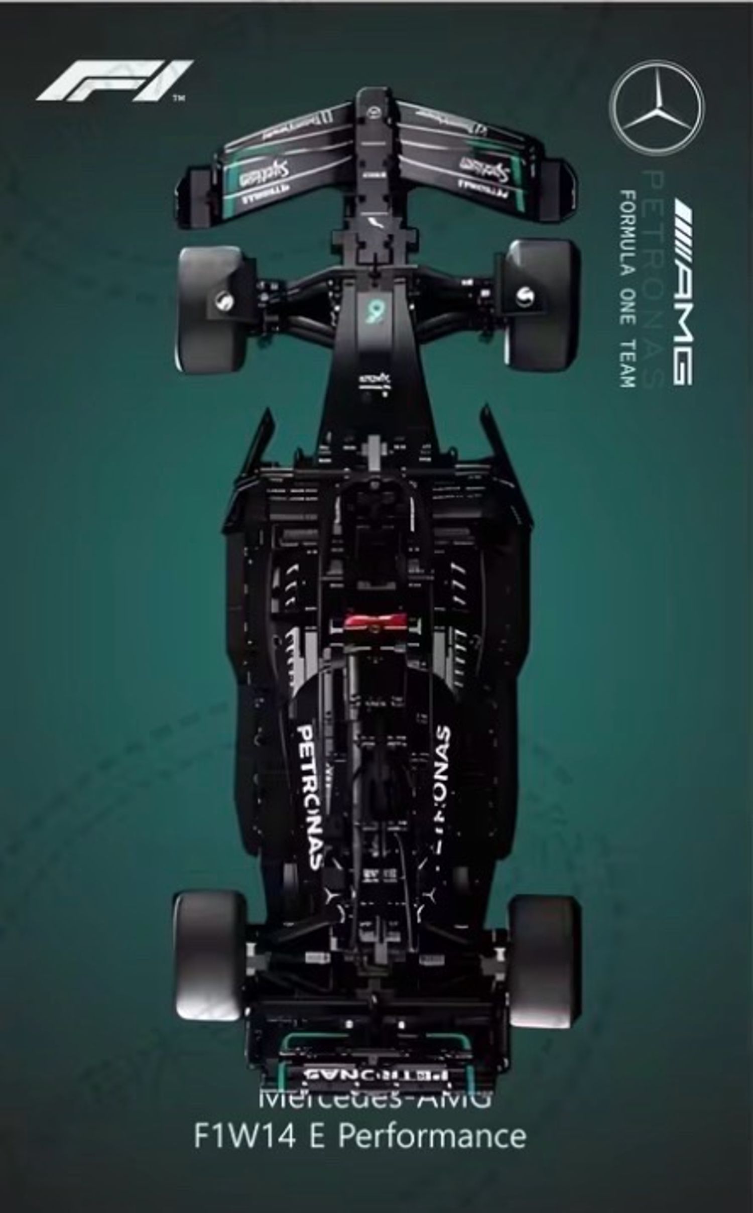 Mercedes Benz F1 frame гэрэл асдаг
