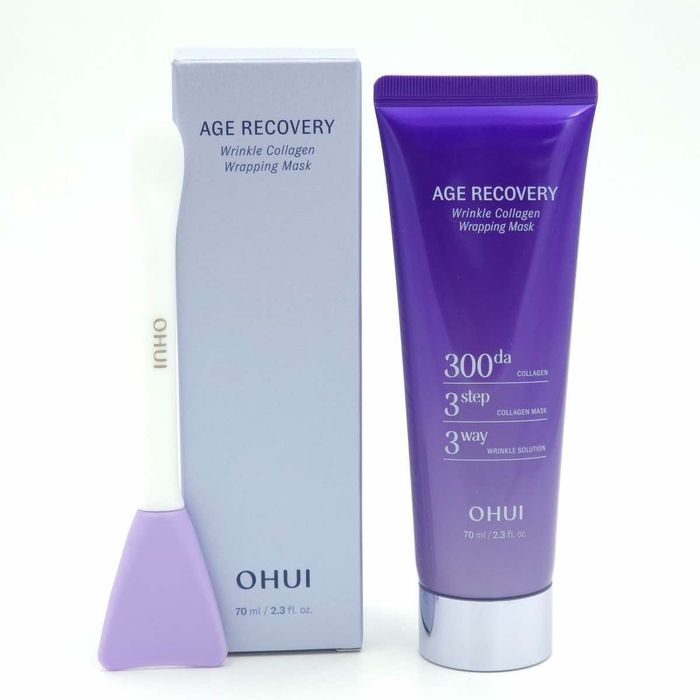 OHUI Age Recovery Wrinkle Collagen Wrapping Mask