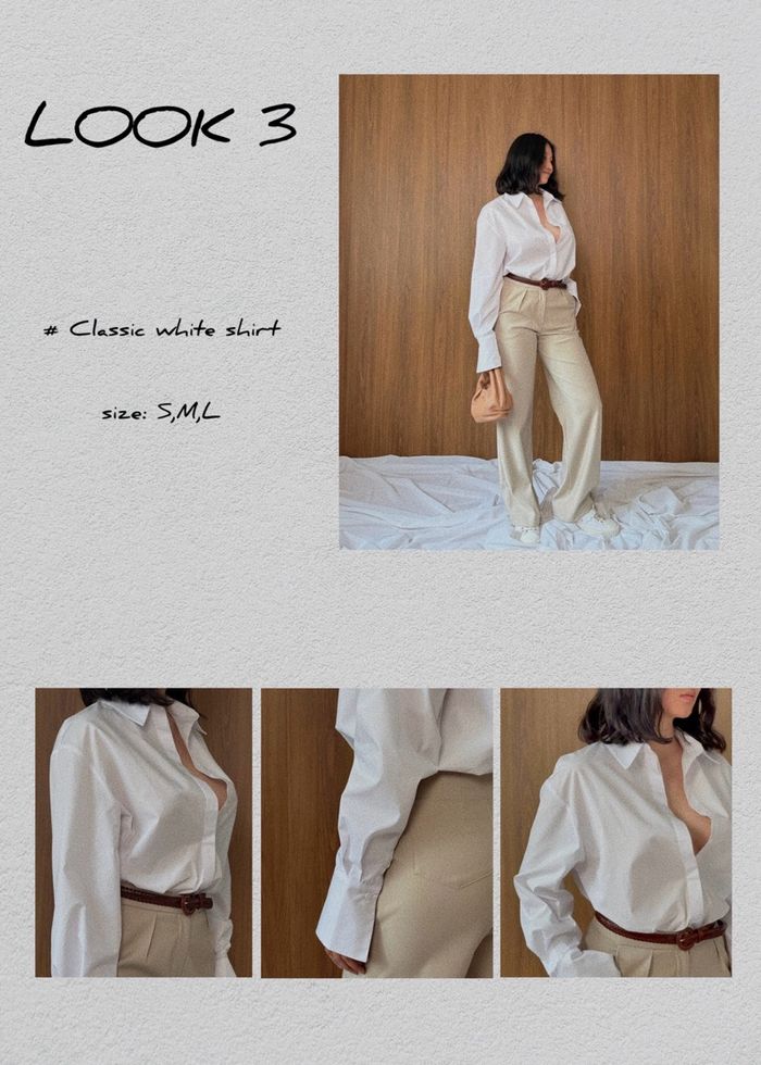 CLASSIC WHITE SHIRT