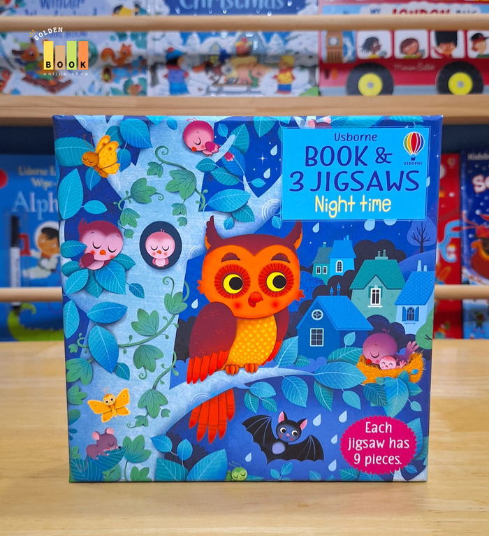 Book & 3 Jigsaws: Night time