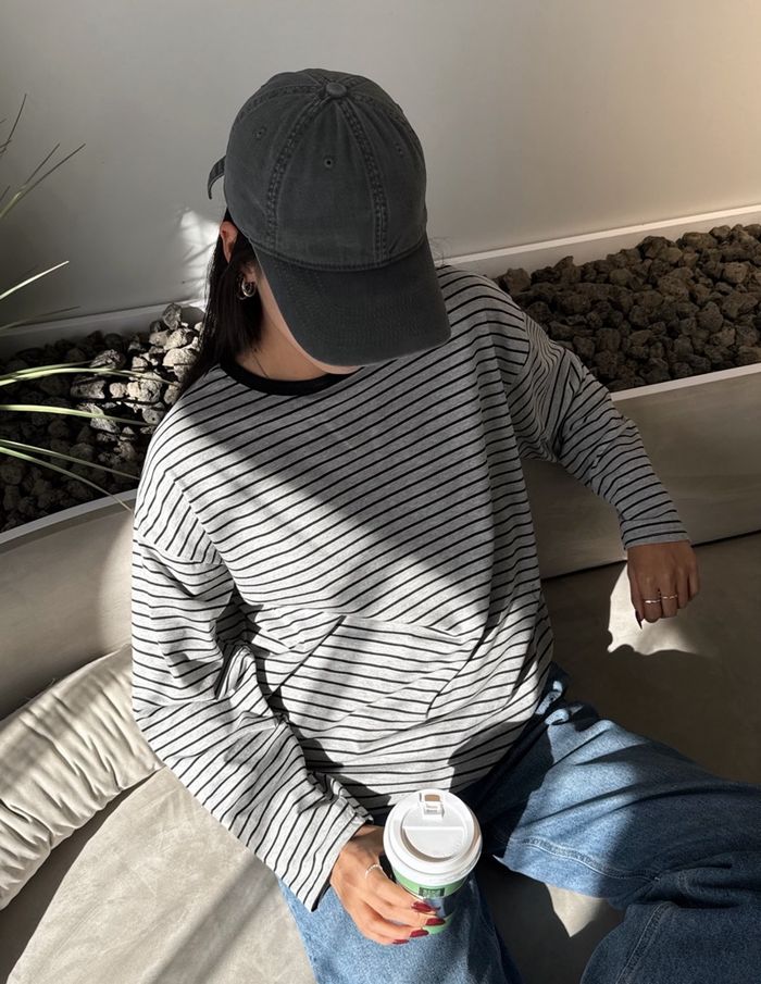 STRIPED BASIC TOP 