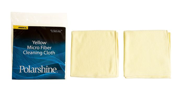 Cleaning Cloth Micro Fiber 330x330mm Yellow