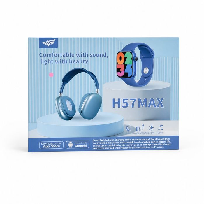 H57MAX чихэвч + ухаалаг цагны иж бүрдэл