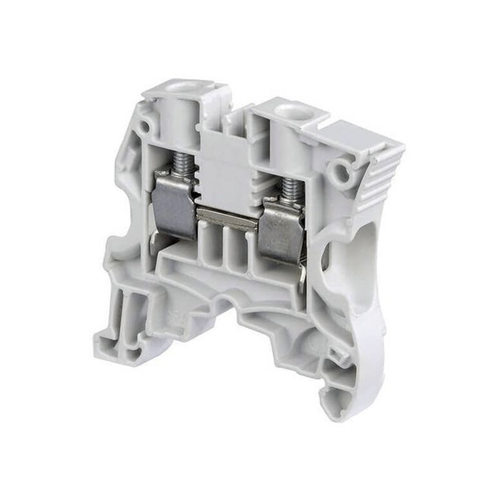 ZS6 Screw Clamp Terminal Block - Feed-through - Grey (Клемма) 1SNK506010R0000
