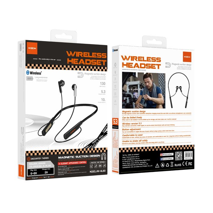 Moxom MX-WL80 Хүзүүнд Зүүдэг Утасгүй Чихэвч
