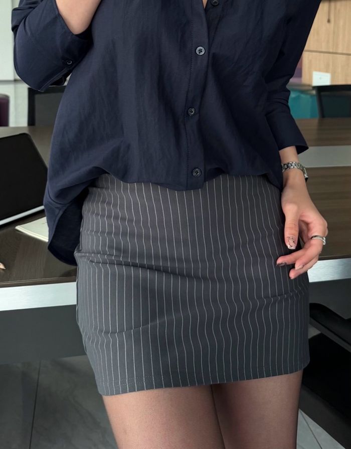 Striped skort 