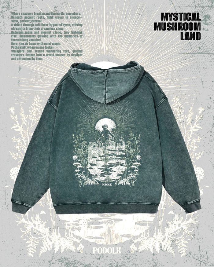 Mystical mushroom land