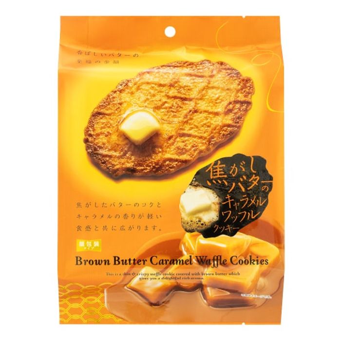 Иристэй ваффл жигнэмэг/MD Brown Butter Caramel Waffle Cookie 8PC 