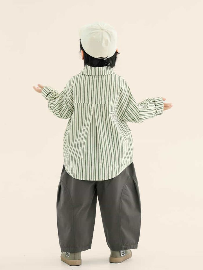 Xiao Ногоон судалтай Сорочка