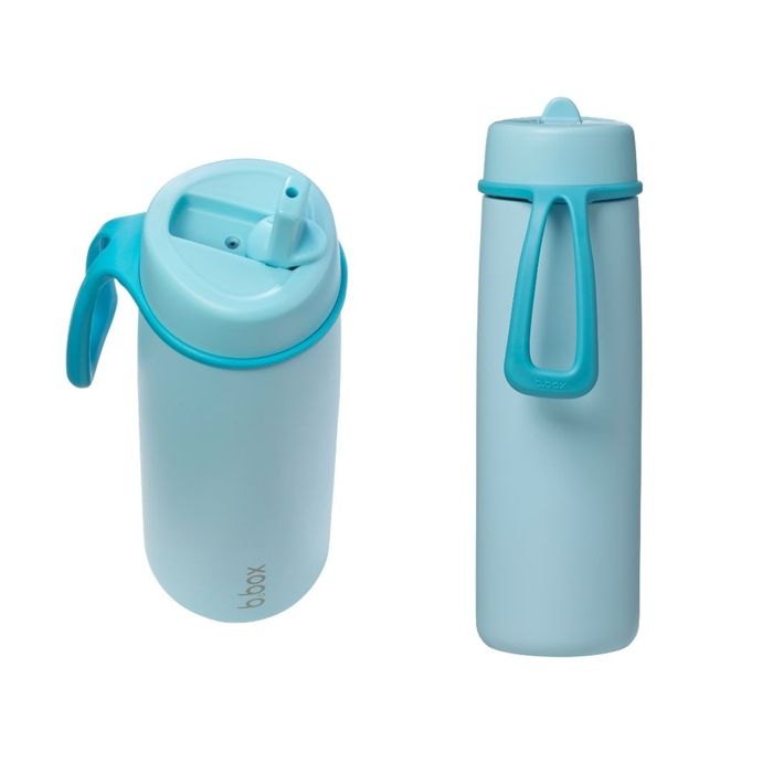 690мл Сөхөгддөг соруултай ган сав / Insulated flip top bottle - lagoon