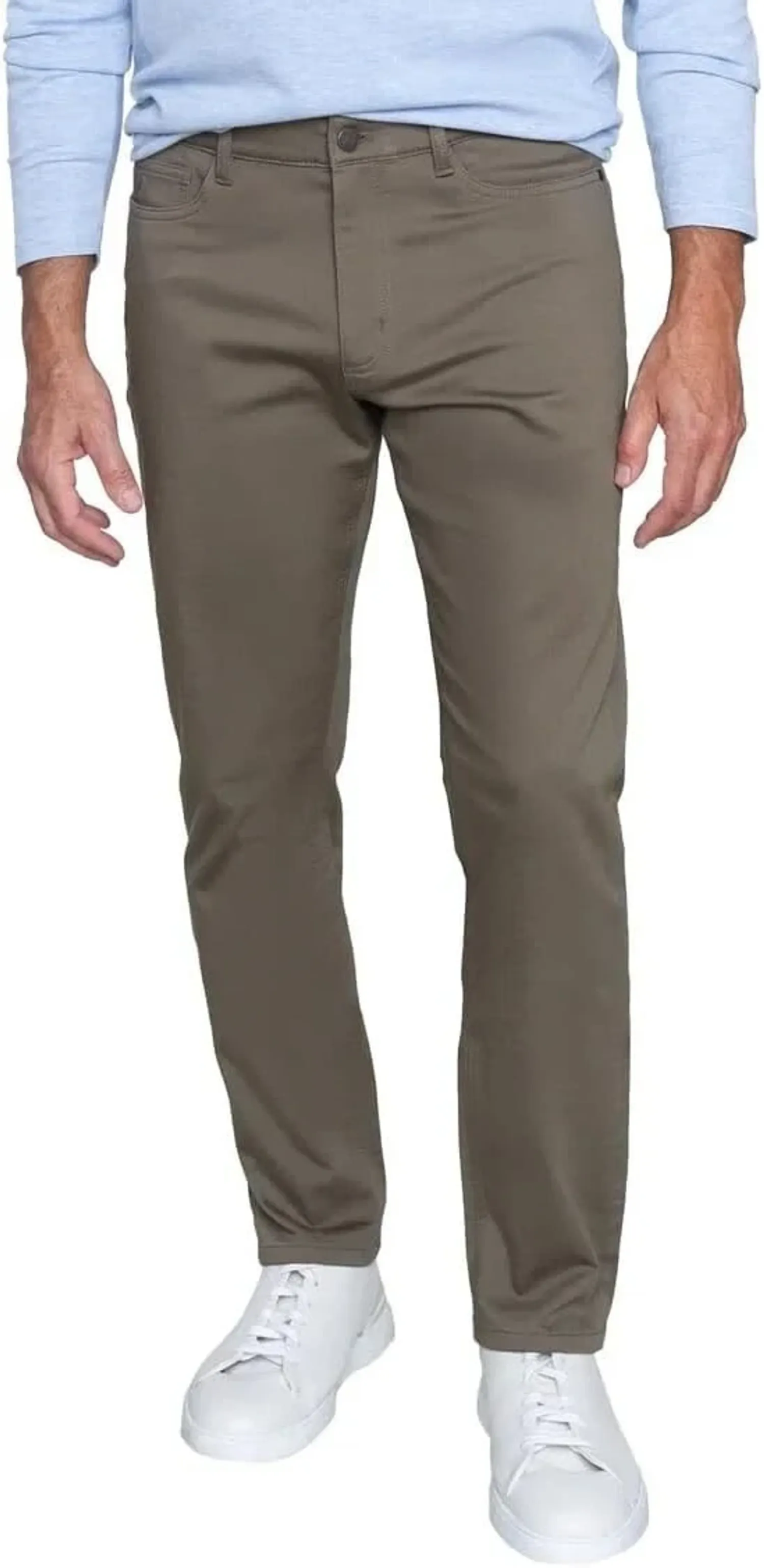 English Laundry Men’s 4 Way Stretch Fabric Straight Fit Midweight Pant, 38x29