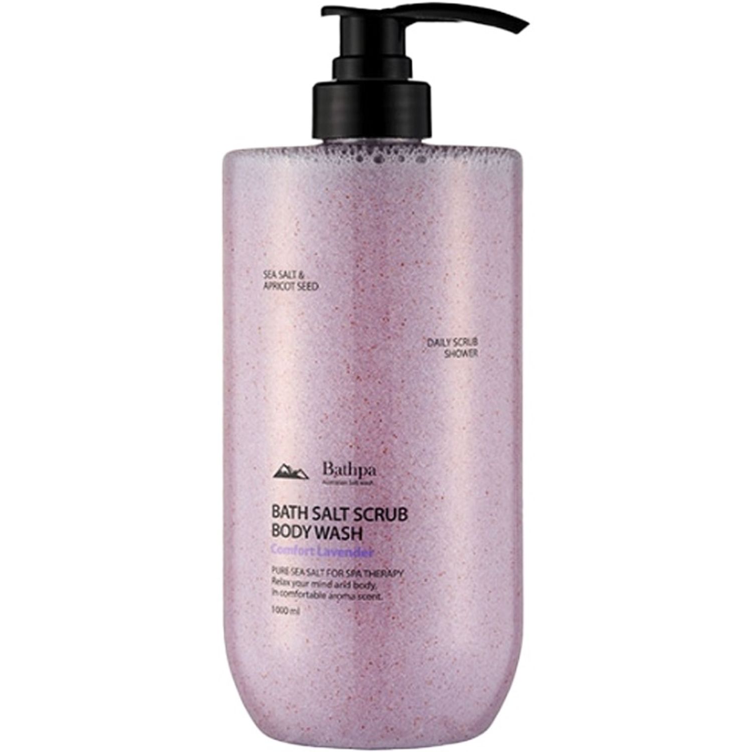 Bathpa Bath Salt Body Wash Comfort Lavender 1000ml