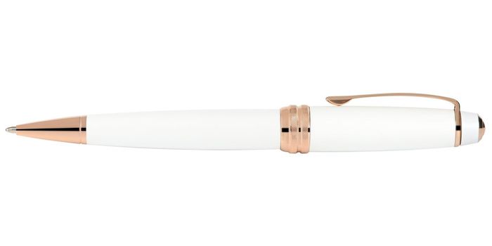 Bailey™ Pearlescent White Lacquer Ballpoint Pen