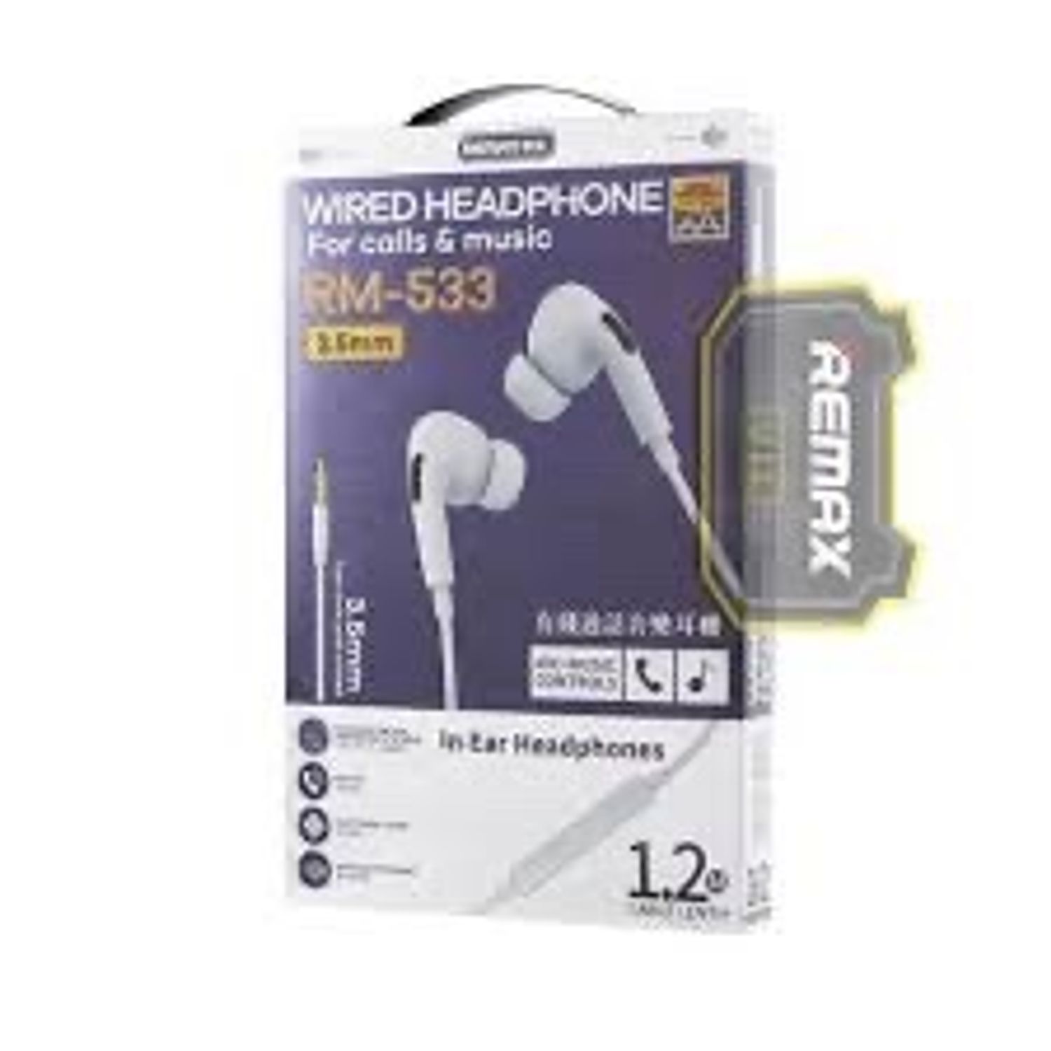 REMAX earphone RM-533