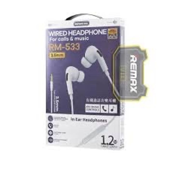REMAX earphone RM-533