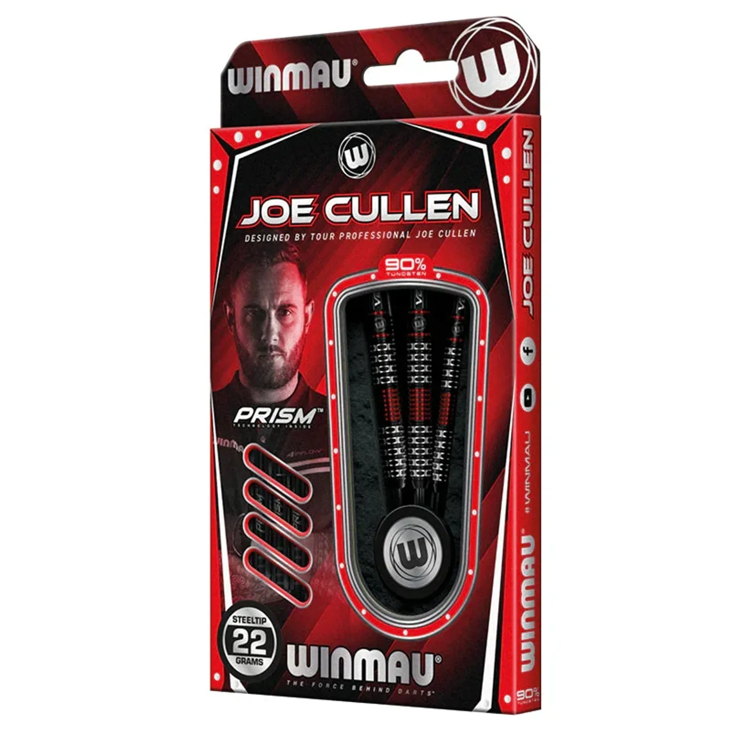 Winmau JOE CULLEN S.E. Tungsten 90% Steel Tip