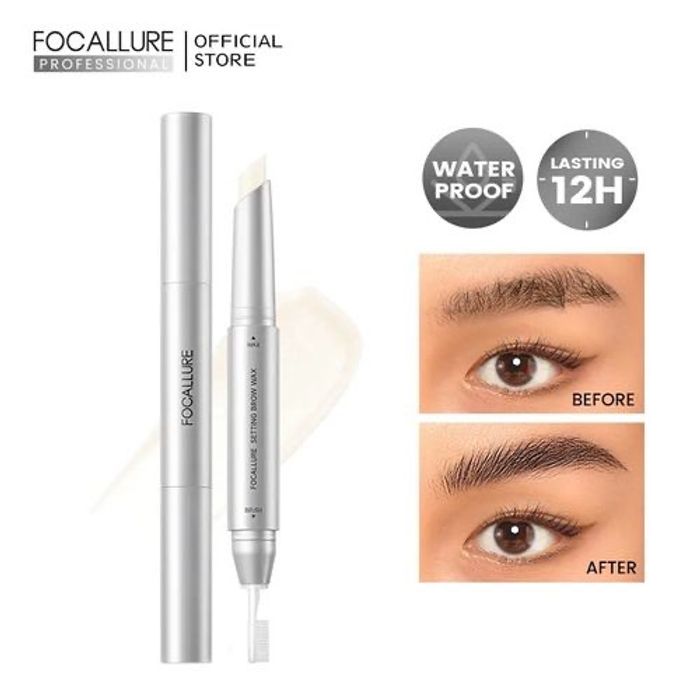 Setting brow wax