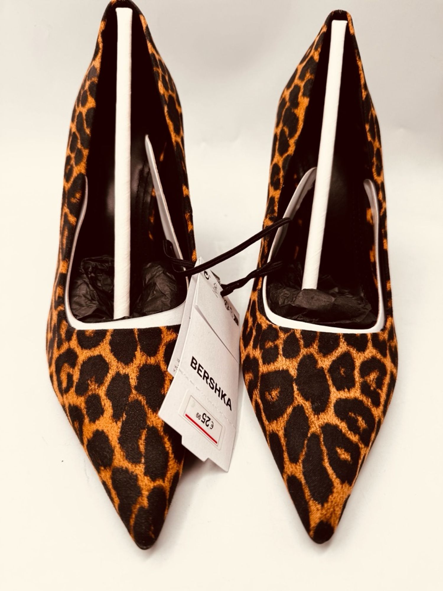 Bershka leopard heel