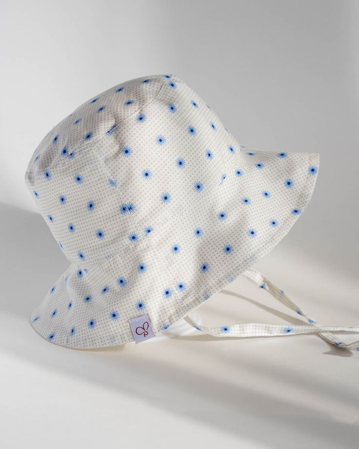 Bucket hat Blue daisy
