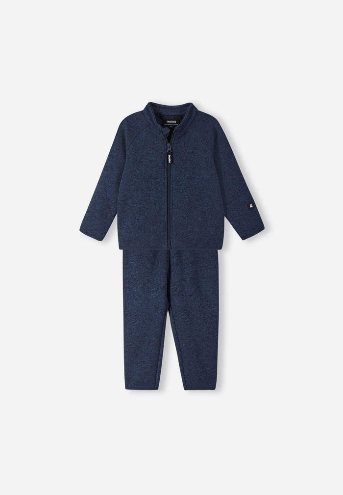 Fleece set, Tahto Jeans blue