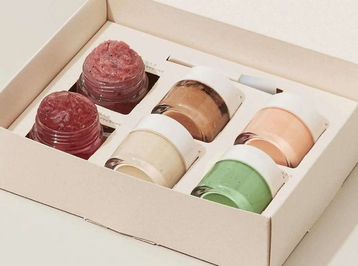 SKIN FOOD 💙💙food mask Set