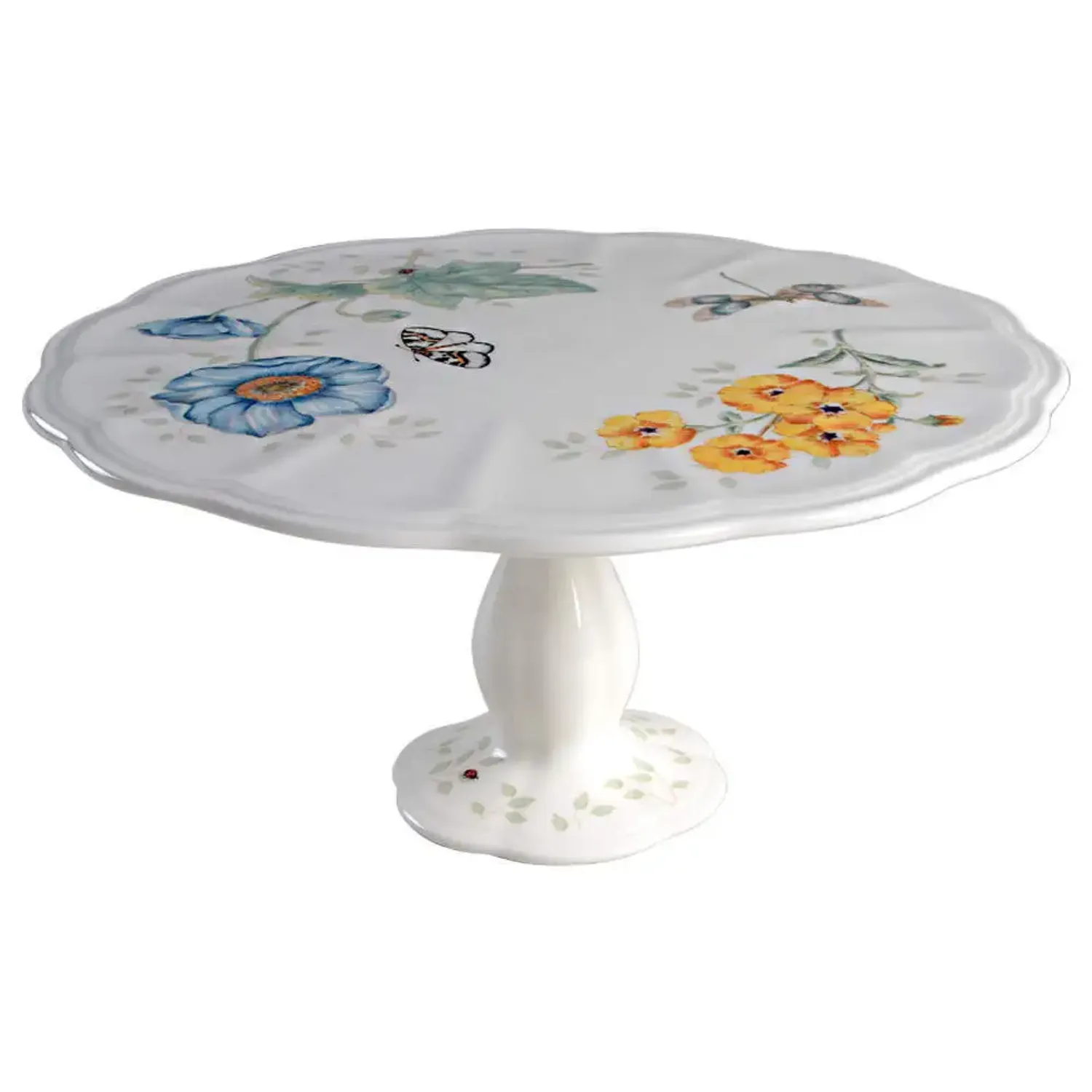 BUTTERFLY MDW DW PEDESTAL CAKE PL 10.
