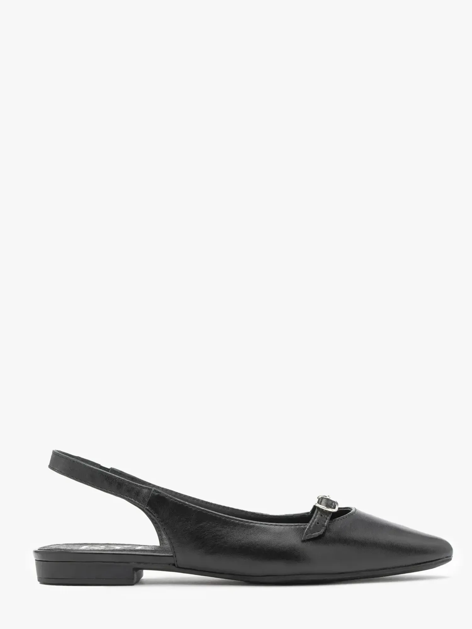Black Slingback Ballet Flats