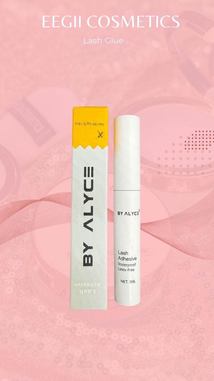 Eyelash glue white & black 