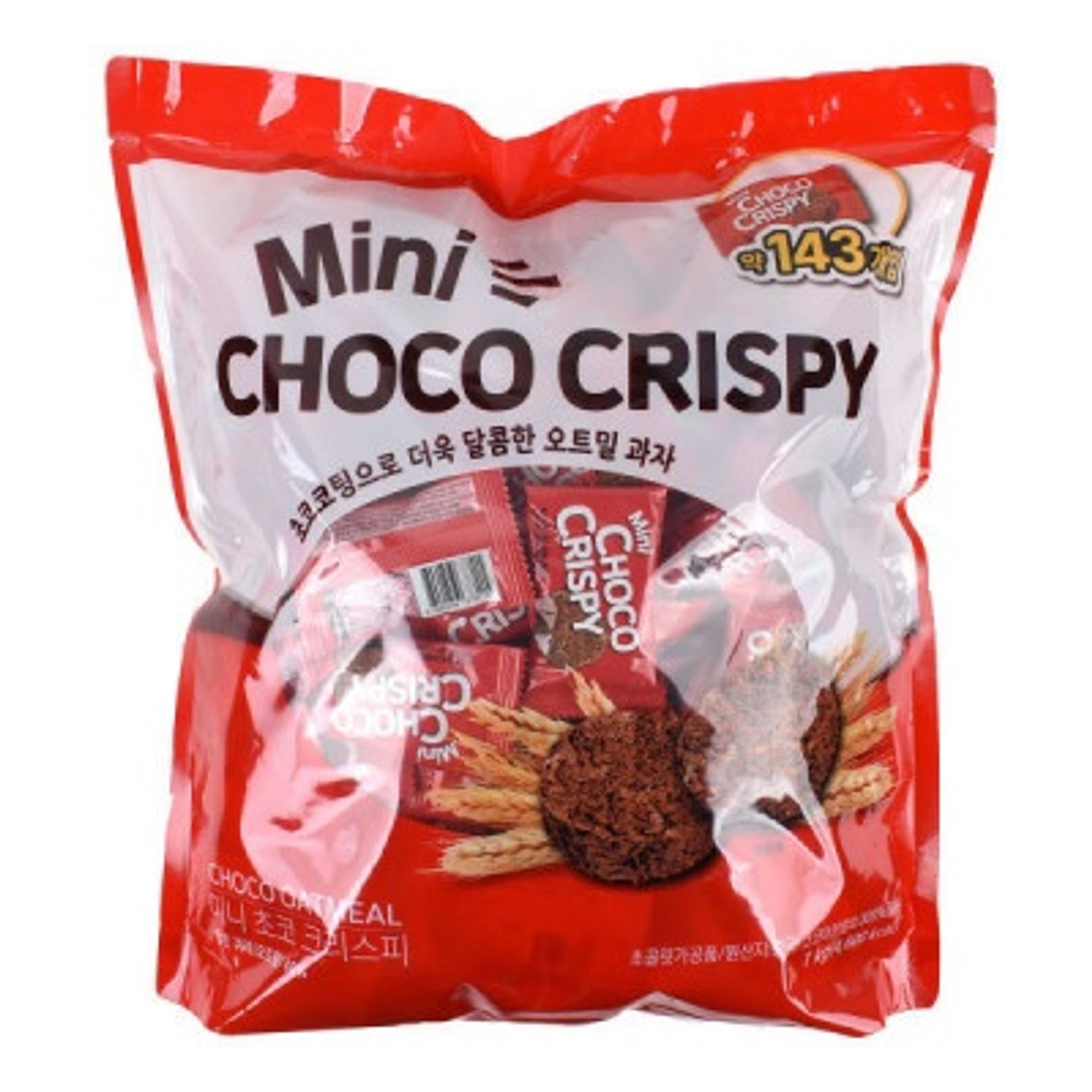 Mini CHOCO CRISPY oatmeal crisps