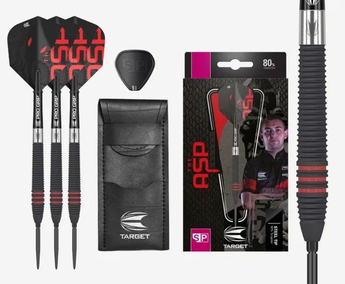 TARGET The ASP Black - Steel Tip