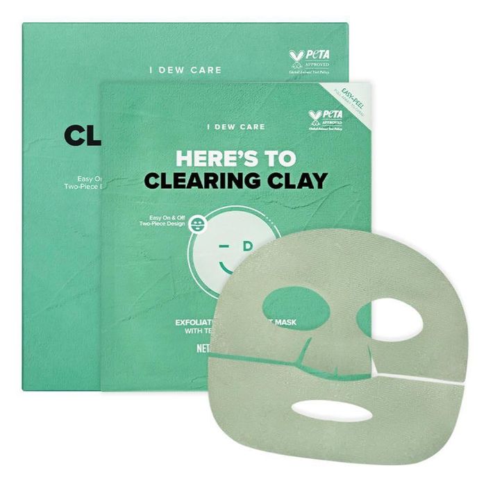 I Dew Care Tea Tree Sheet Face Clay Маск 24мл