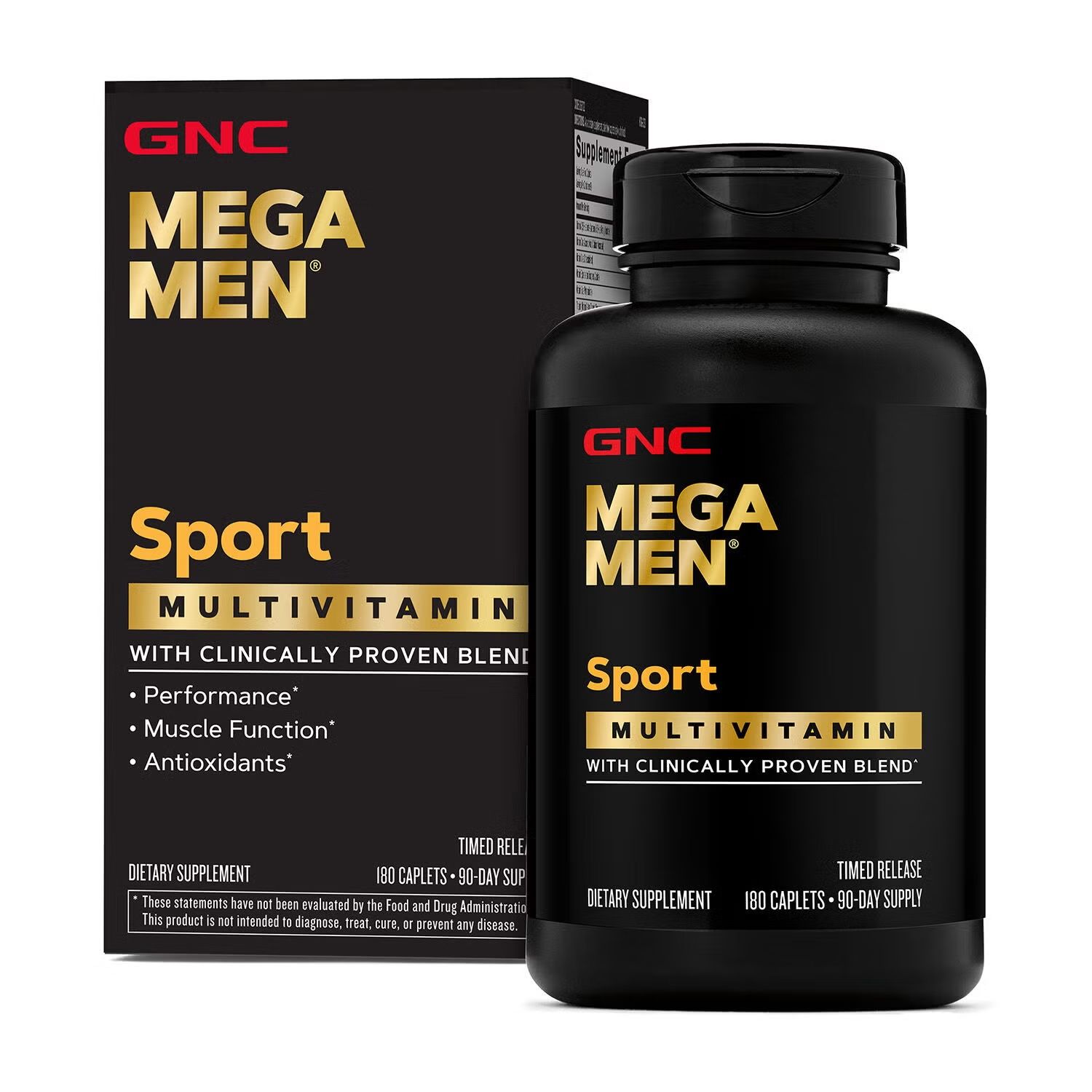 Mega Men® Sport Multivitamin - 180 Caplets (90 Servings)