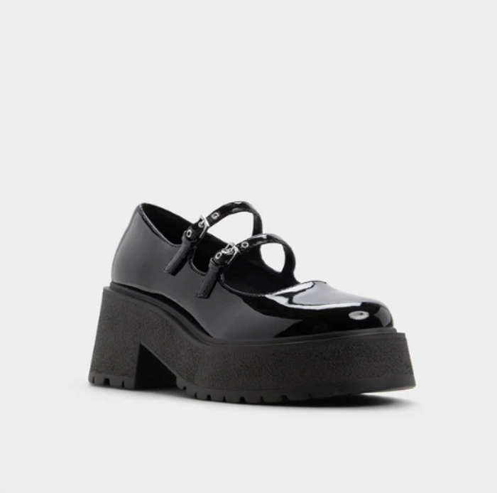THASNIA-1-BLACK-L Cas Shoes