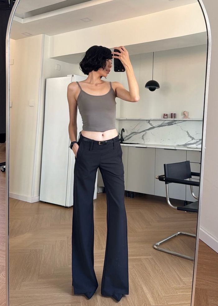 Low-Rise Casual Loose Pants