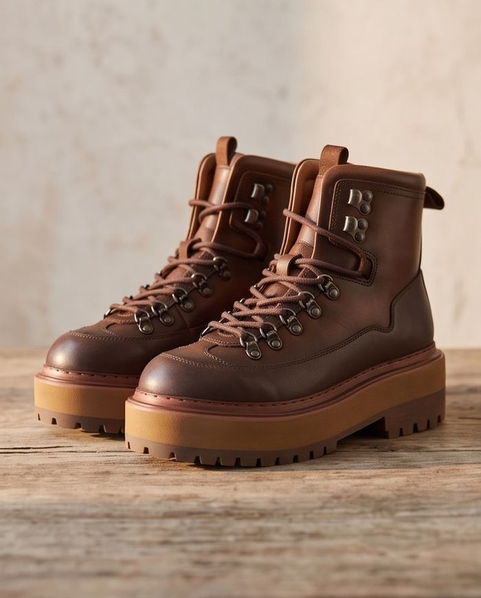 Humtto brown winter boot