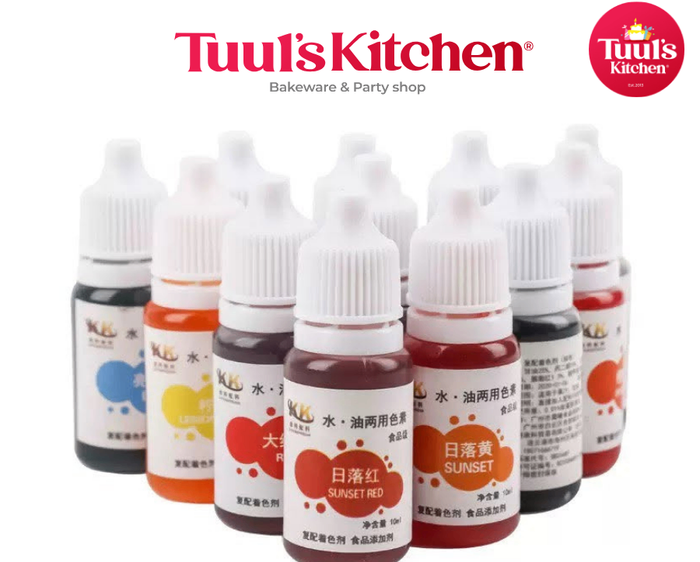 Хүнсний будаг 7 өнгө (10ml)