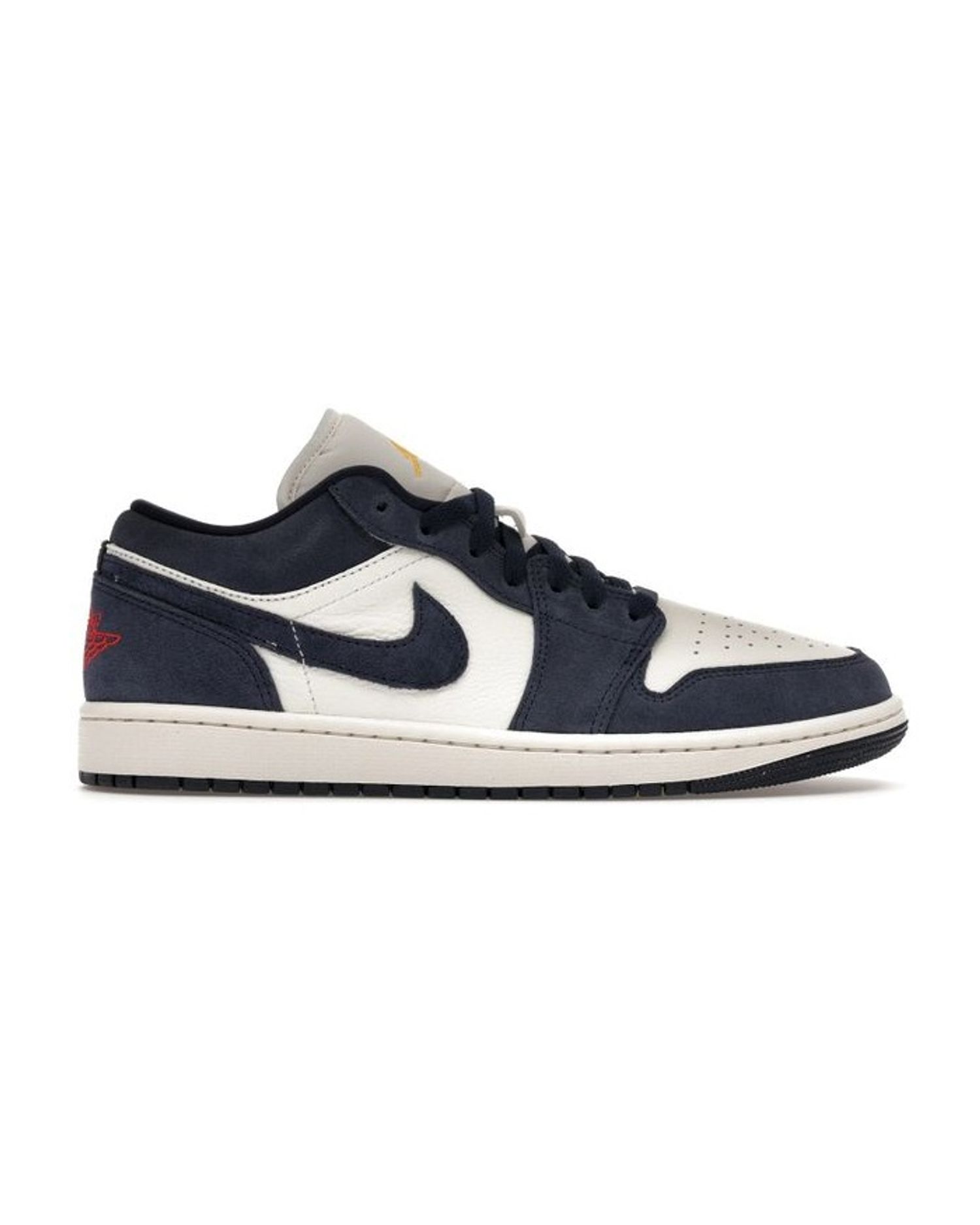 Jordan 1 Low SE Obsidian Suede