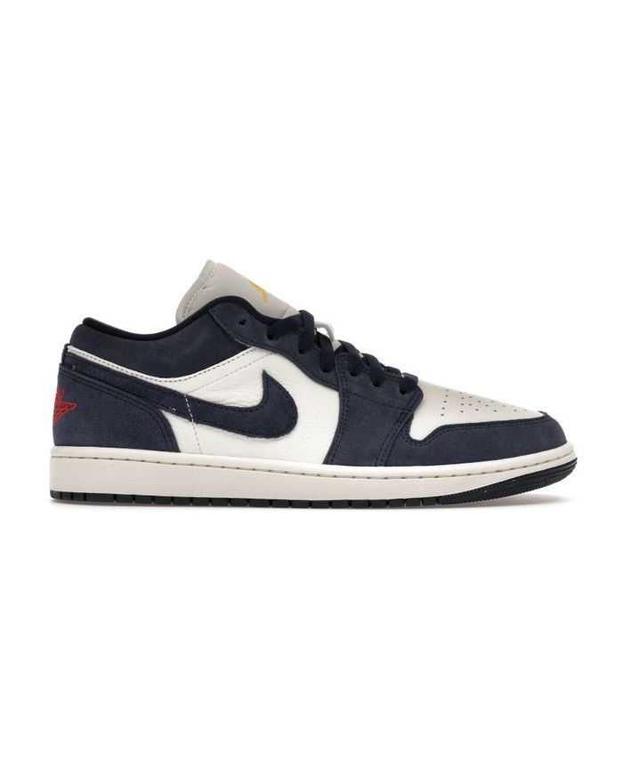Jordan 1 Low SE Obsidian Suede