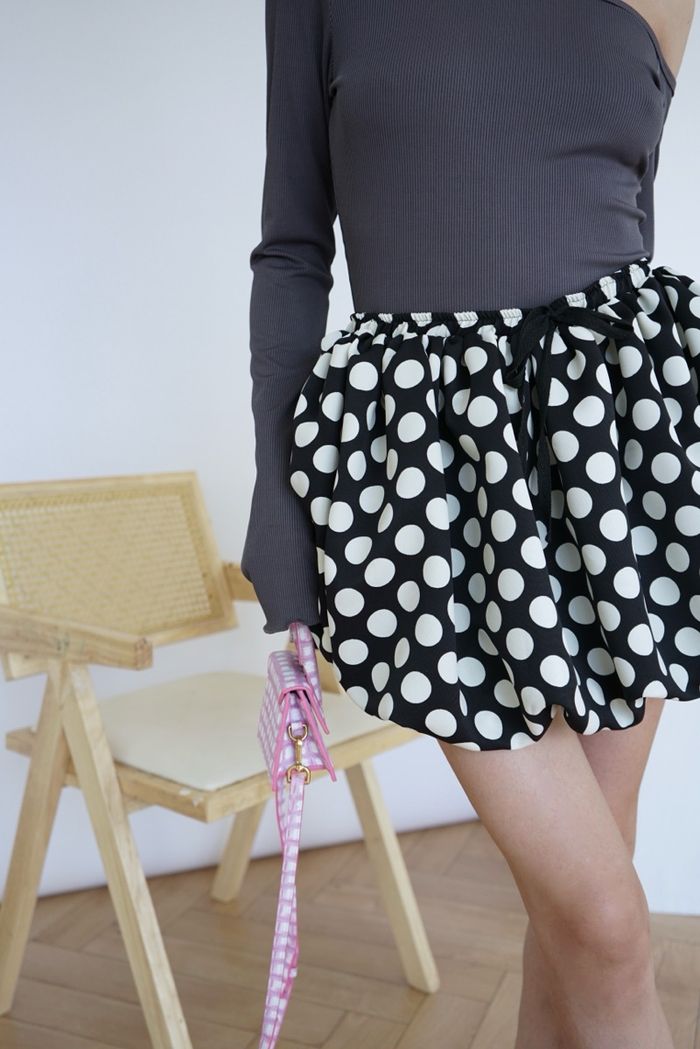 Polka Balloon Skort