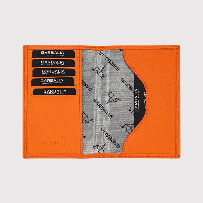Passport Case Orange