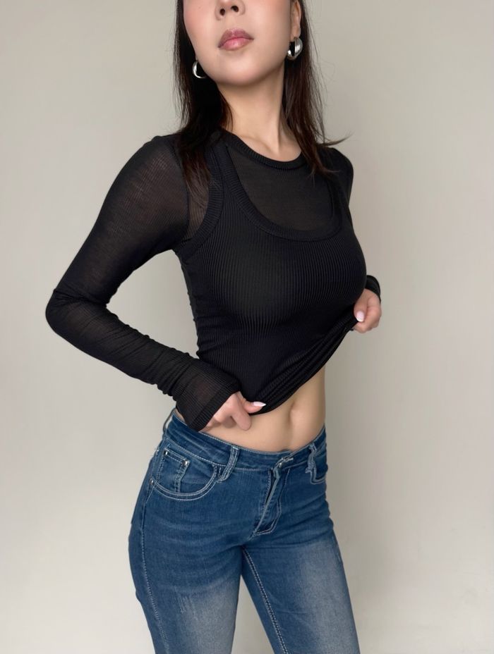 Layer tank top