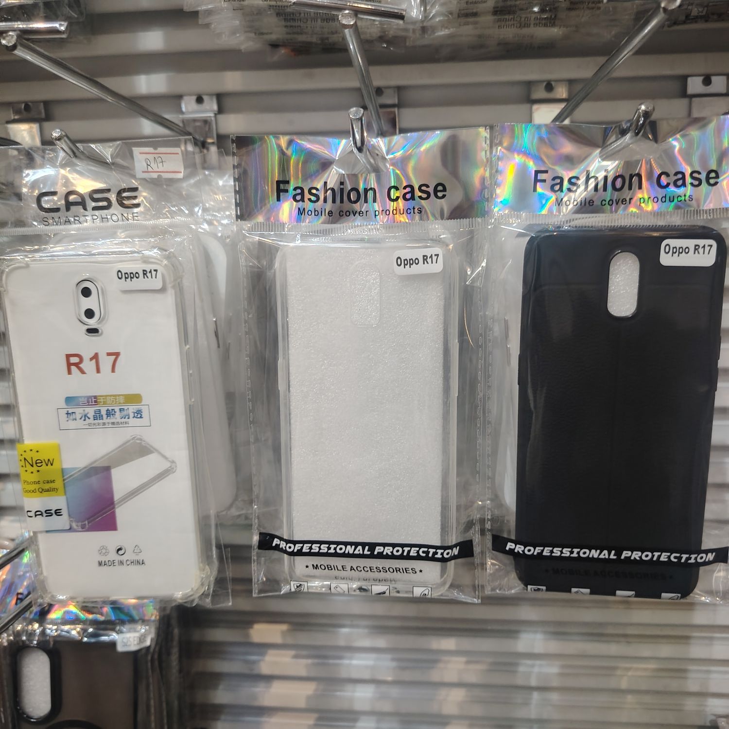 Oppo R17 Өнгөгүй & Хар Кэйс 