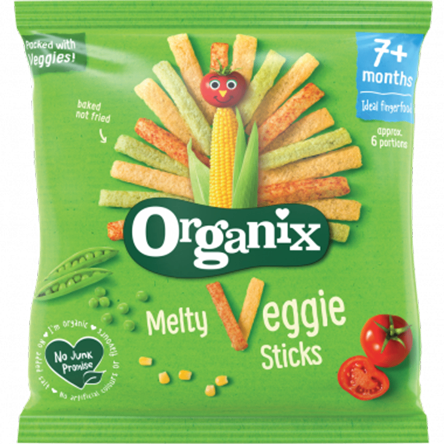 Melty Veggie Sticks / Ногооны чипс 15 гр