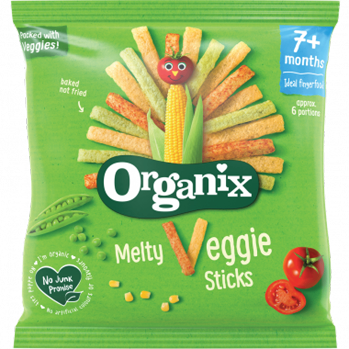 Melty Veggie Sticks / Ногооны чипс 15 гр