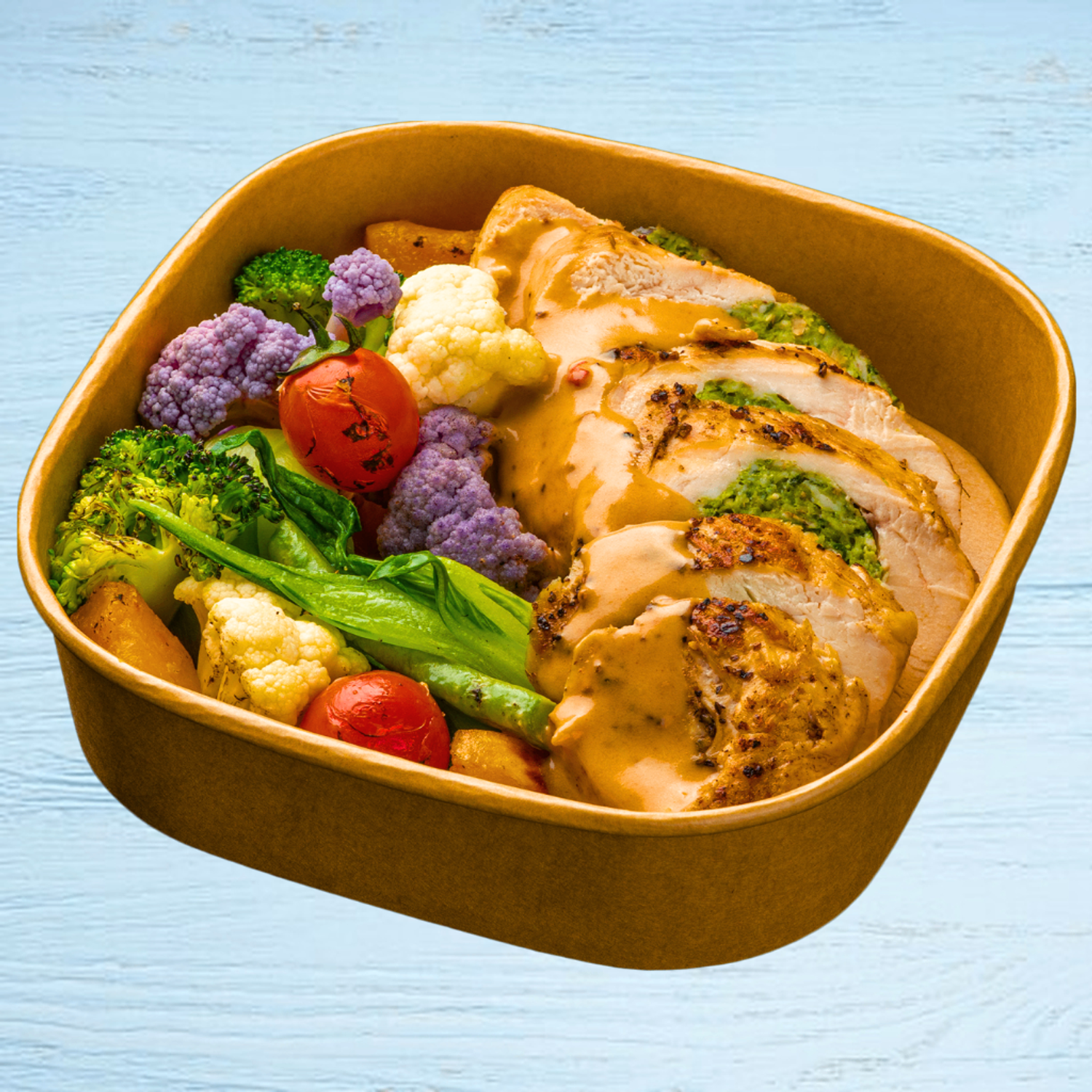 Stuffed chicken breast