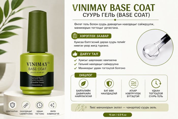 Vinimay-Base coat