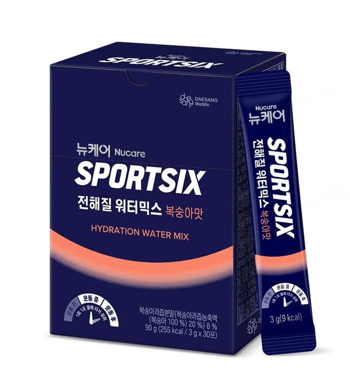 SPORTSIX HYDRATION WATER Тоорын амттай спортын нунтаг ундаа