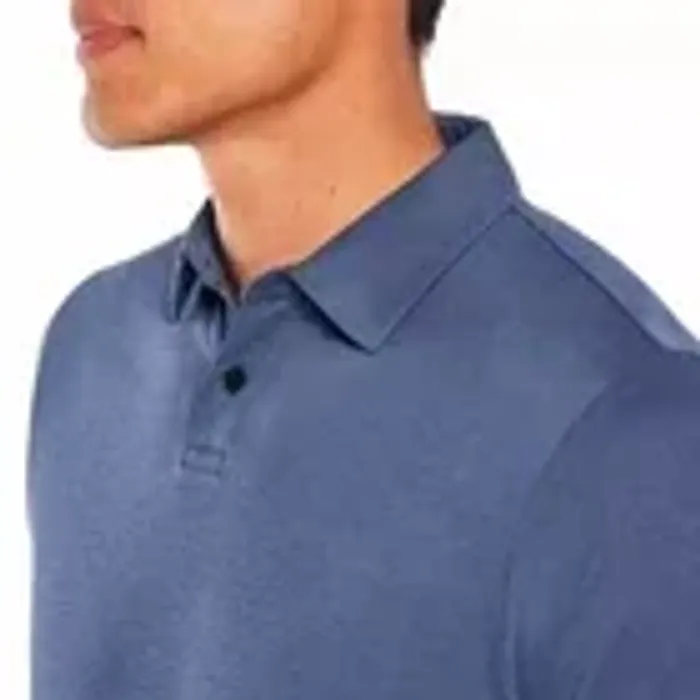 Banana Republic Men's Luxe Touch Performance Polo Shirt, Blue, Size M