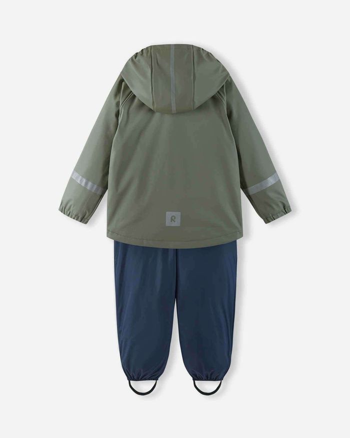 Rain outfit, Tipotella,Greyish green