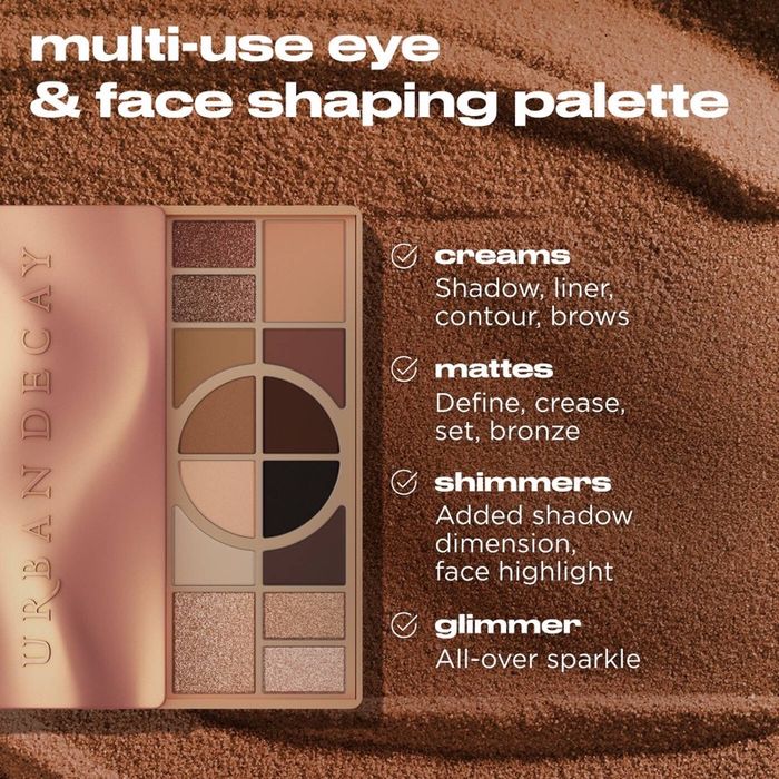 Multi-use eye & face palette 